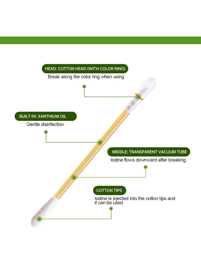 سوميفون مسحات استنشاق الأنف من سومييفون - نوع قابل للتصرف وقابل للطي - للعناية بالتهاب الأنف التحسسي - تخفيف انسداد الأنف، سيلان الأنف، والعطس - 100 مسحة/علبة - Image 2